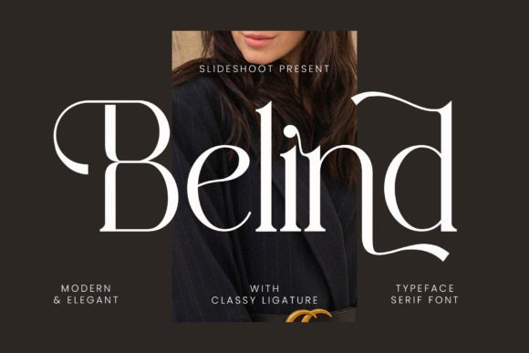 Belind: A Premium Serif Font for Modern Web Design