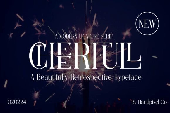 Cheerfull: A Classy Serif Font for Elegant Branding