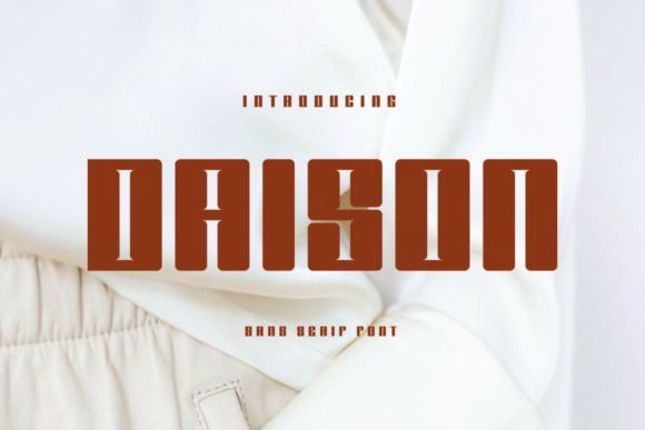 Daison Font: A Clean Typeface for Modern Brands