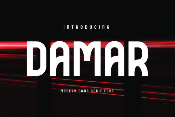Damar Typeface: Elevate Your Brand Identity