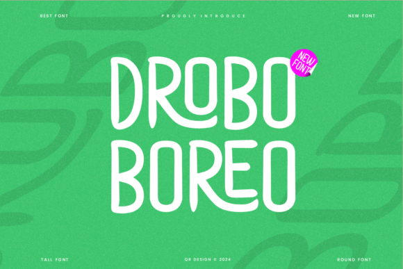 Drobo Boreo: A Clean Typeface for Modern Brands