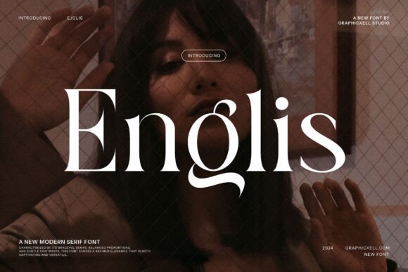 Englis Serif Font for Elegant Handmade Designs