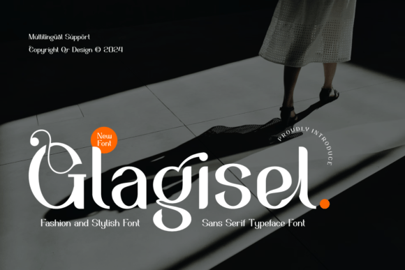 Glagisel: A Modern Sans Serif Font for Web Design