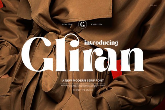 Gliran: An Elegant Serif Font for Digital Design