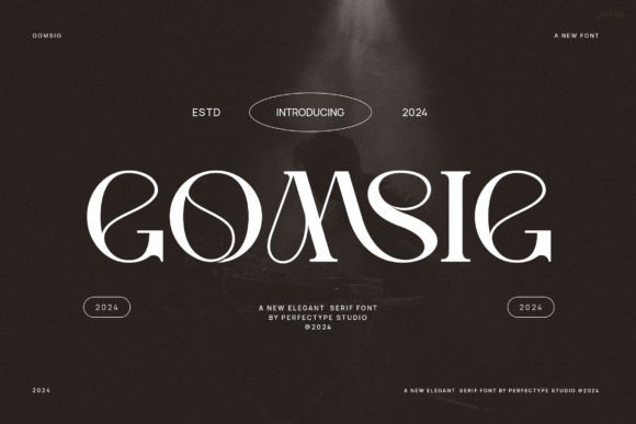 Gomsig Typeface Review: Elegant Serif for Branding