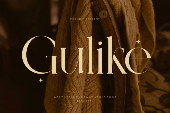 Gulike Font: Elevating Brand Identity with Classic Serif Elegance