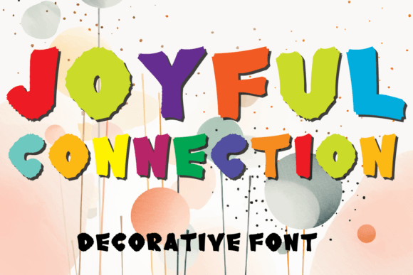 Joyful Connection: A Playful Display Font for Web Design