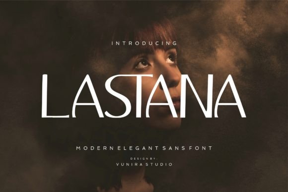 Lastana: A Refined Sans Serif Typeface for Modern Editors