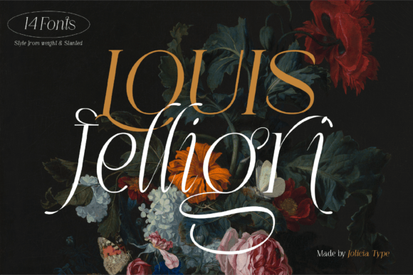 Louis Feligri: A Refined Serif Typeface for Digital Design