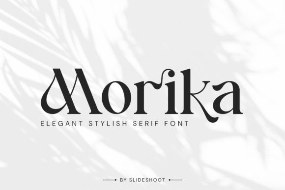Morika Typeface: Elevating Brand Identity with Elegant Serif Fonts