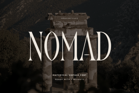 Nomad Font: Elevate Your Brand with Elegant Serif Style