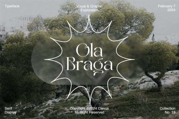 Ola Braga Serif Font for Clear Campaigns