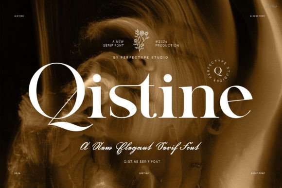 Qistine Serif Font for Elegant Branding