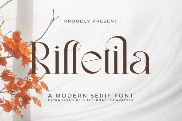 Riffetila: A Serif Font for Elegant Branding