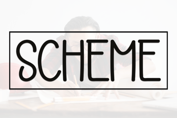 Scheme Font: A Clean Typeface for Small Business Branding