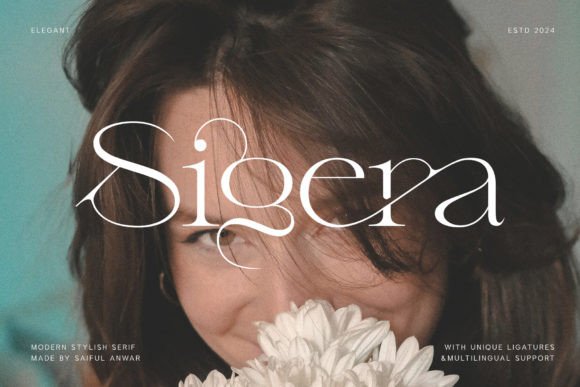 Sigera: A Serif Font for Cinematic Editorial Design