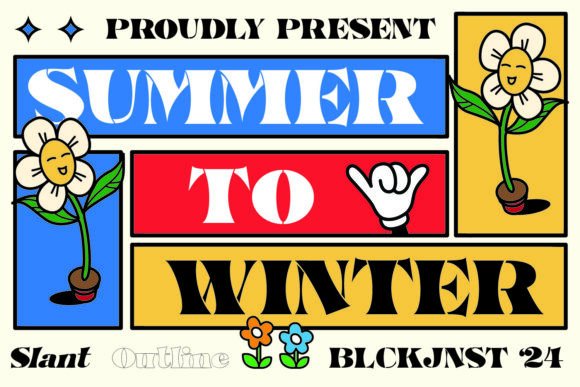 Summer to Winter: A Serif Font for Polished Branding