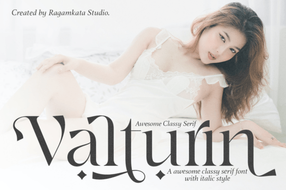 Valturin: A Serif Font for Elegant Editorial Design