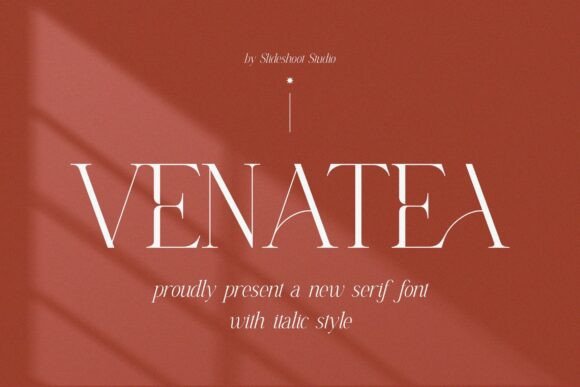 Venatea: A Serif Font for Digital Elegance