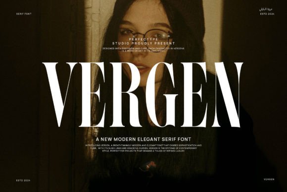 Vergen Serif Font for Elegant Web Design